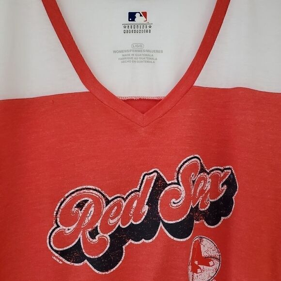MLB Boston Red Sox women 3/4 sleeves t-shirt - Picture 2 of 4